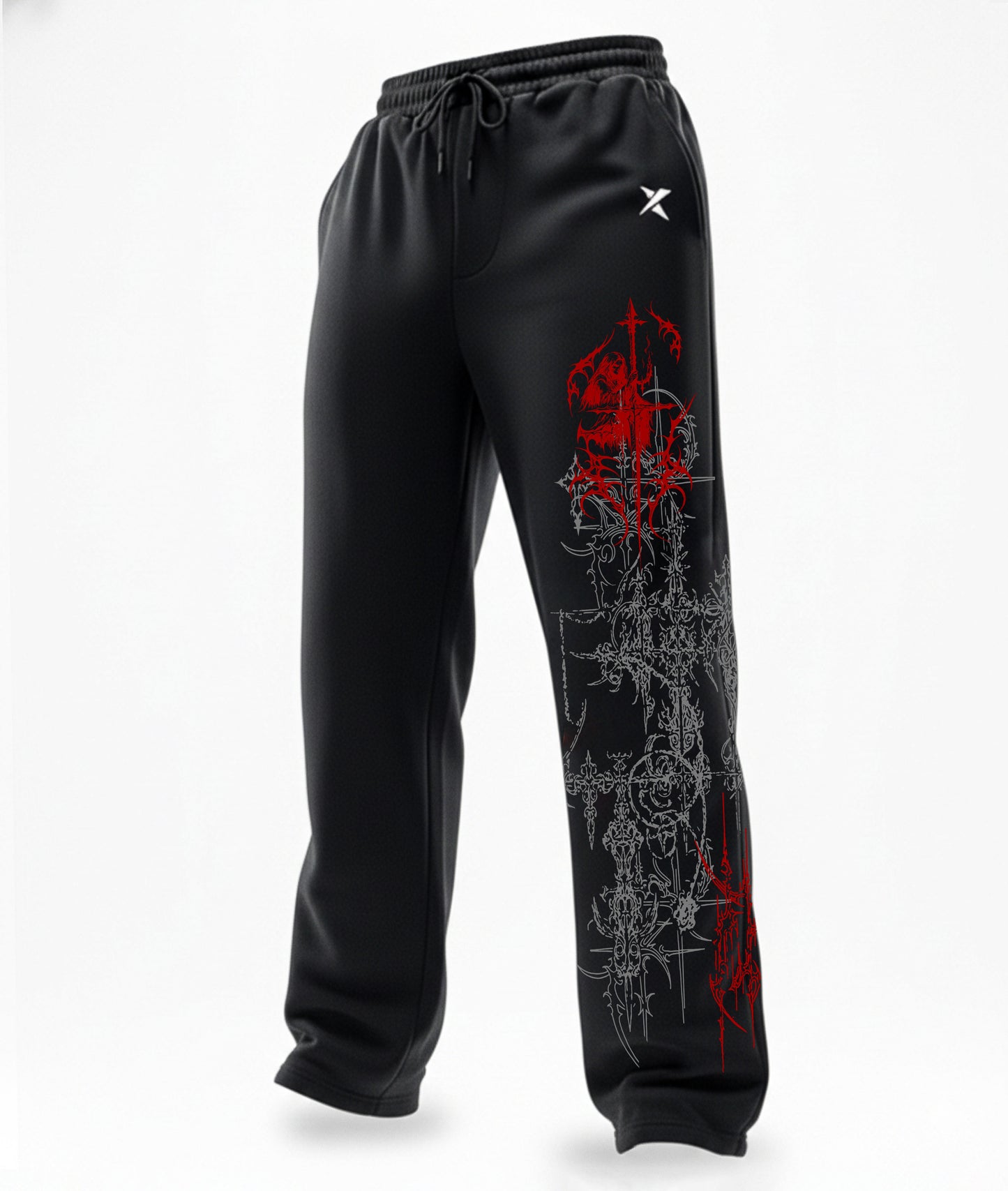 Hellcore Fallen Kingdown Trackpant – Loose Straight Fit