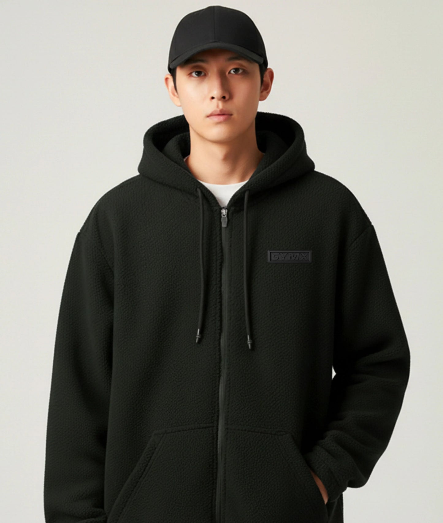 Zero Degree Oversized Hoodie: Dark Green
