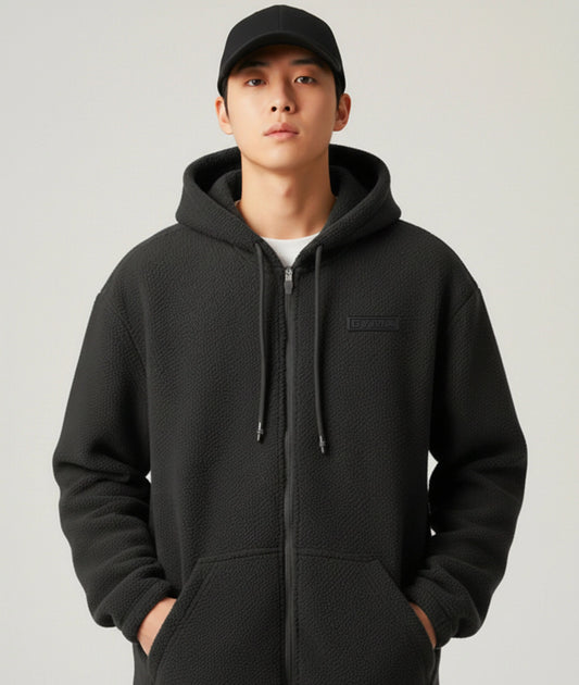 Zero Degree Oversized Hoodie: Grey