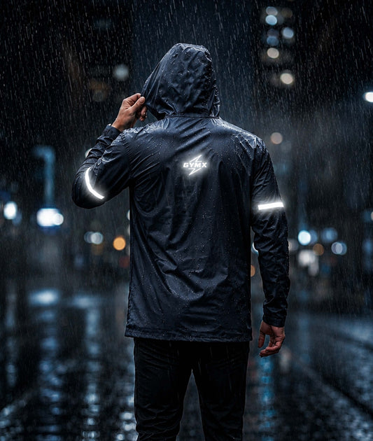 Phantom Monsoon Rain Jacket- Storm Blue(with rainproof phone pockets)