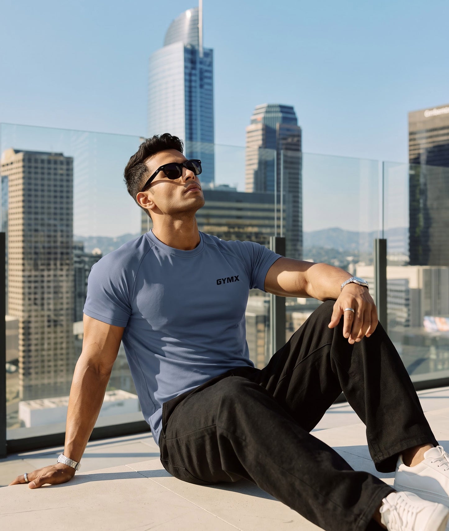 Arctic Blue Elite Flex Tee
