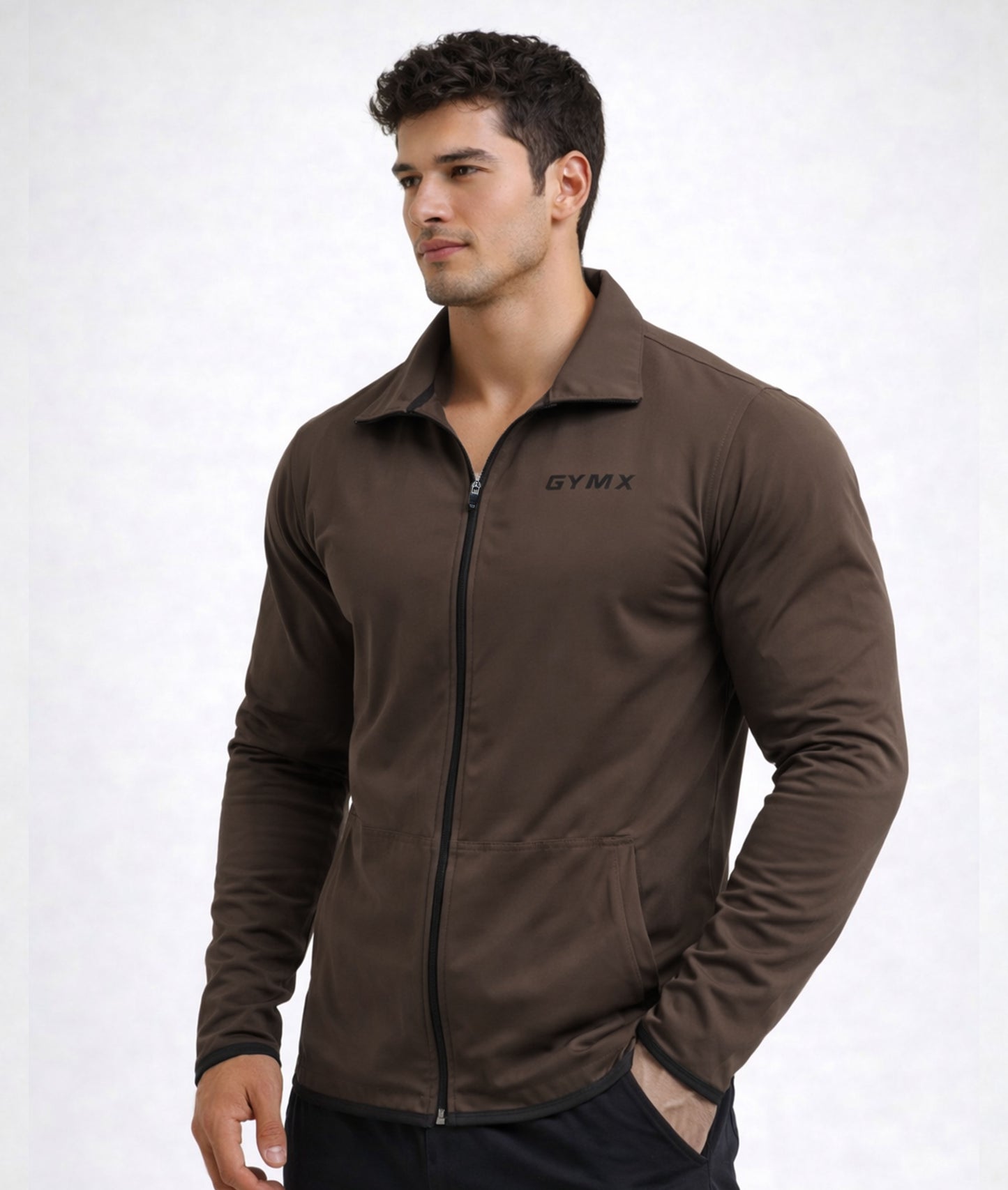 Metallic Brown Summer Jacket