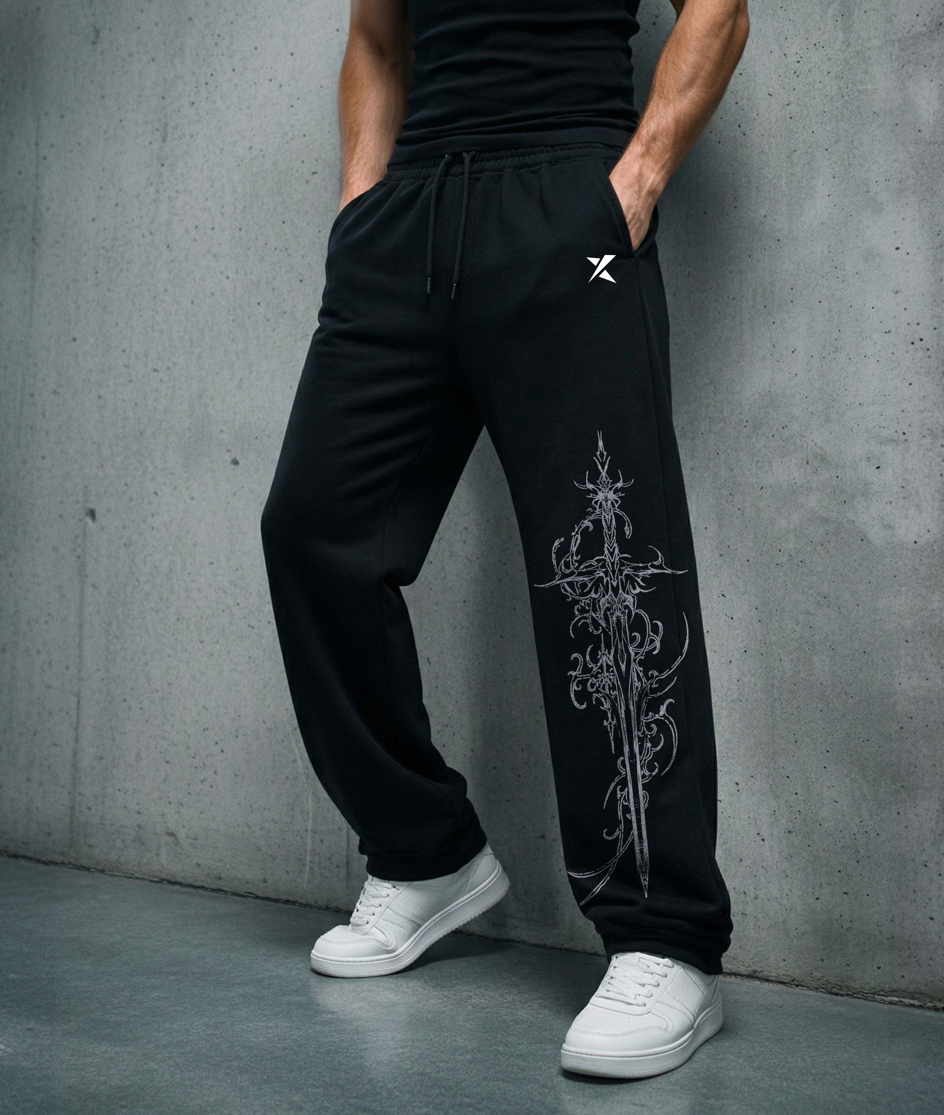 Combo Offer-Hellcore Sword+ Blade Trackpants – GymX