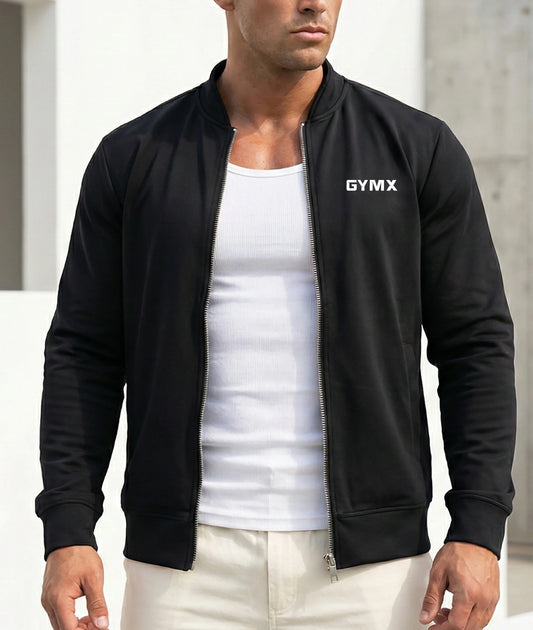 Bomber Jacket: Hunk Black