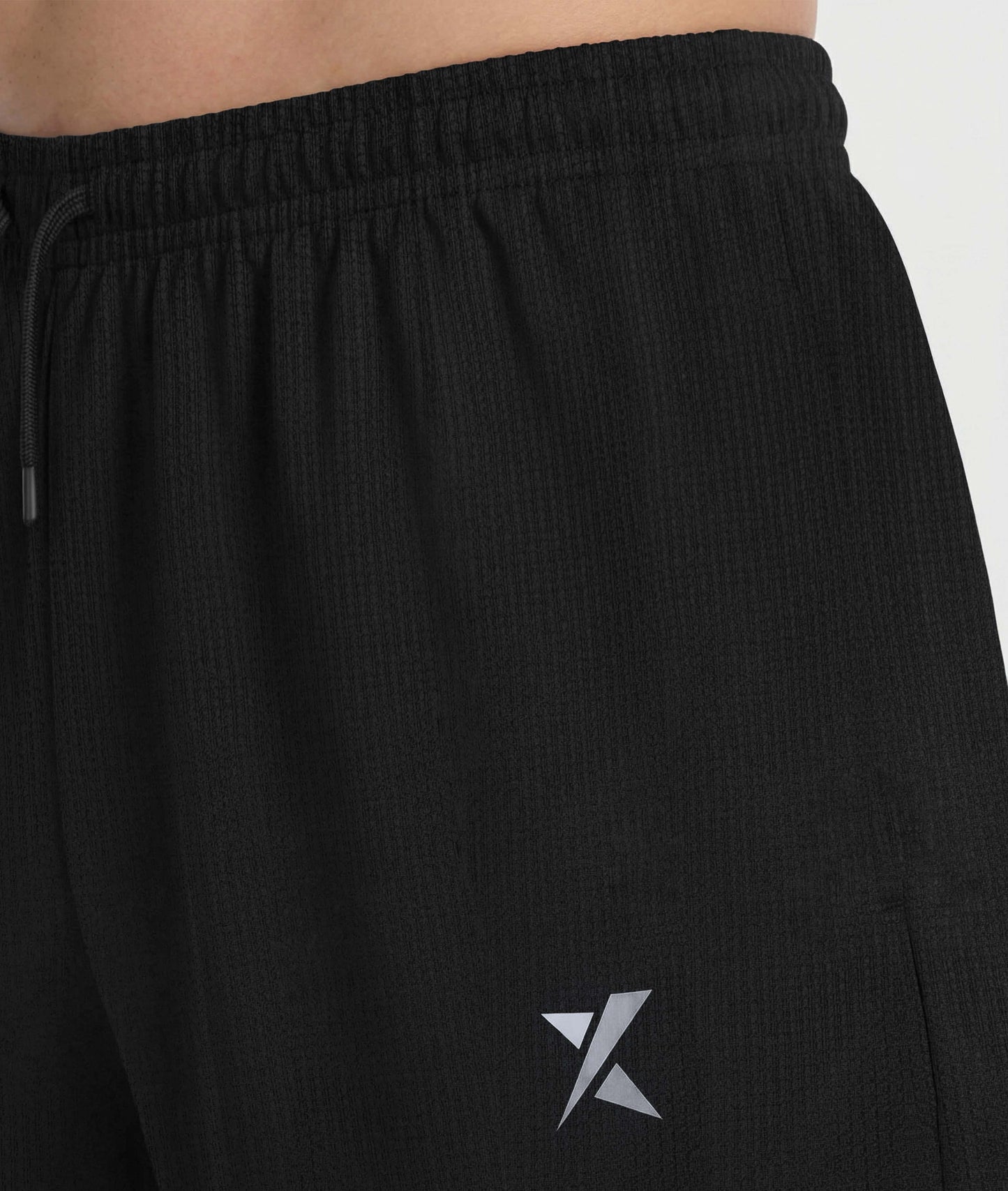 Korean Relaxed Fit GymX Joggers – Urban Black
