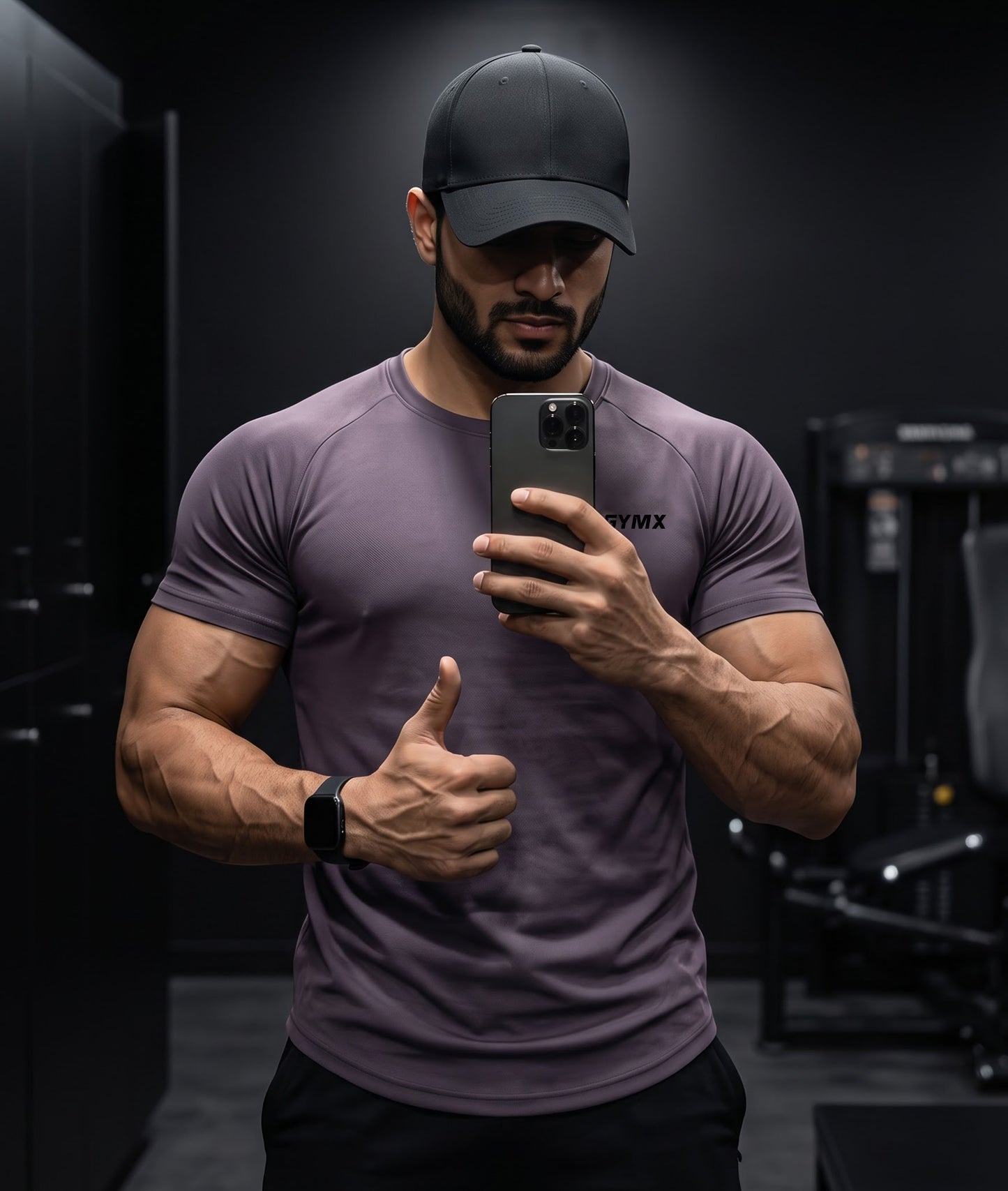 Shadow Plum Elite Flex Tee