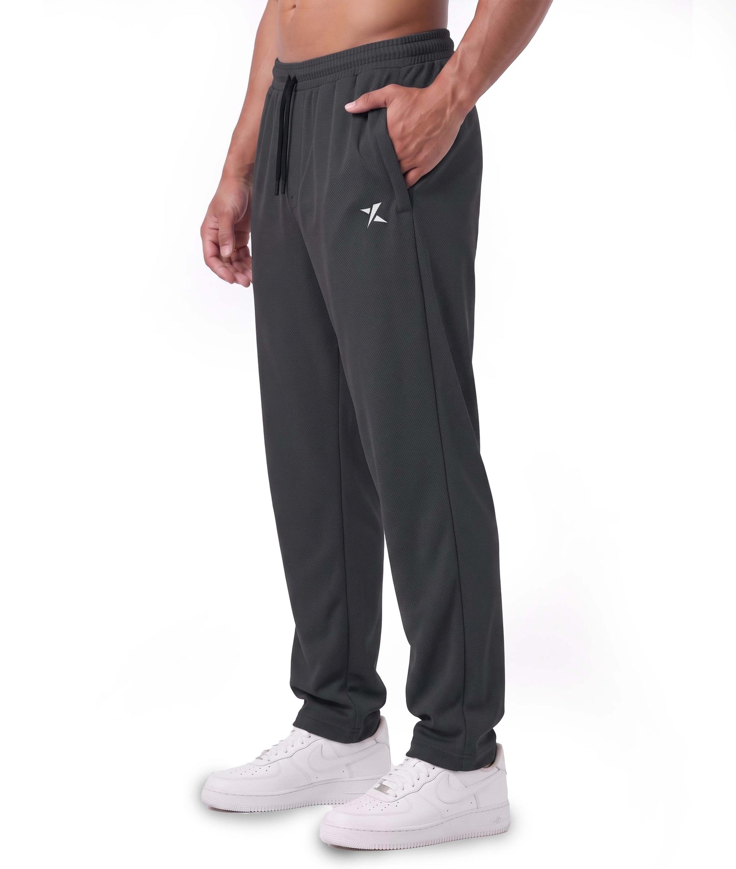 Axis Straight Fit Bottoms- Grey
