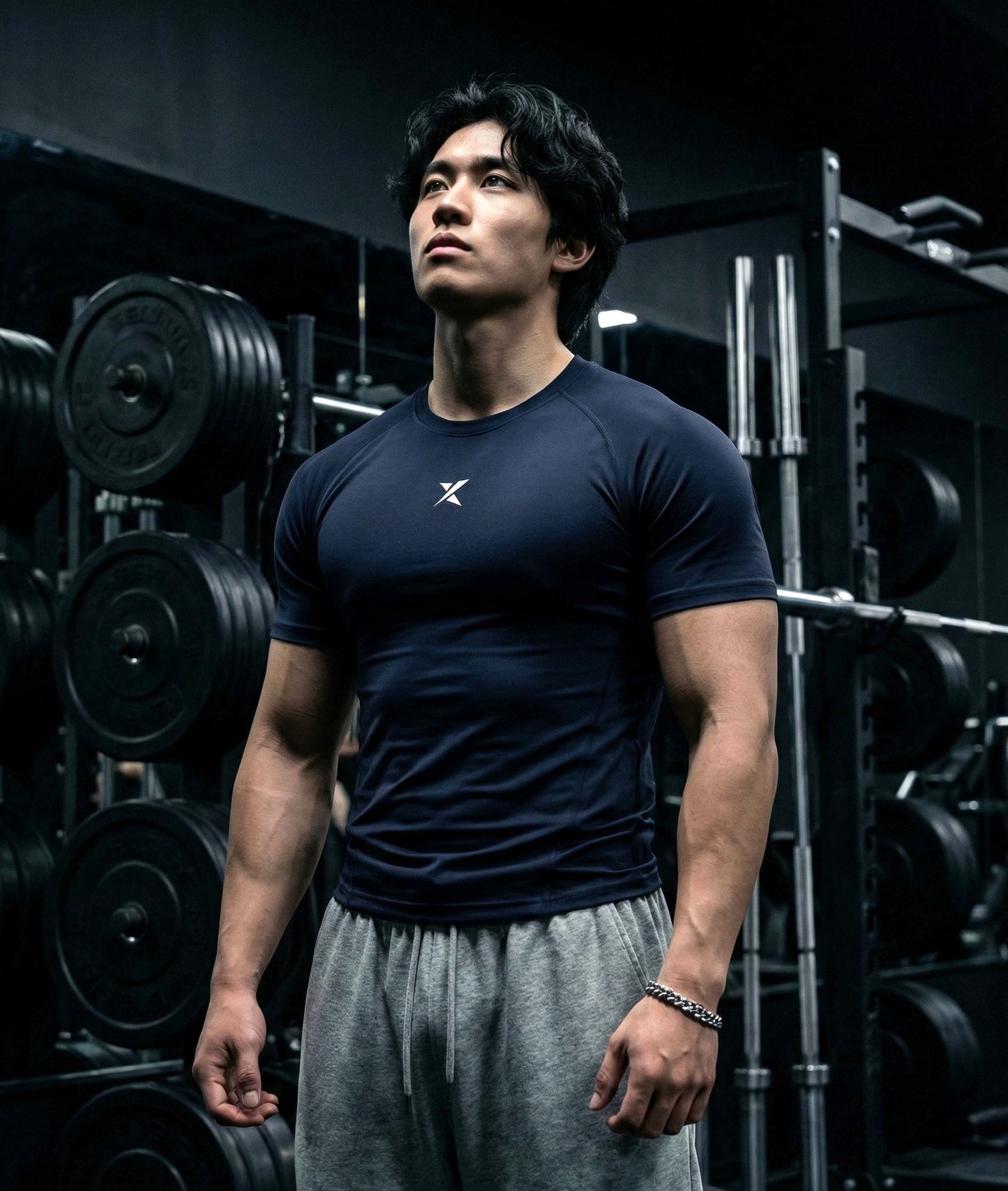 Armour Compression Tees: Obsessed Blue (Nylon)