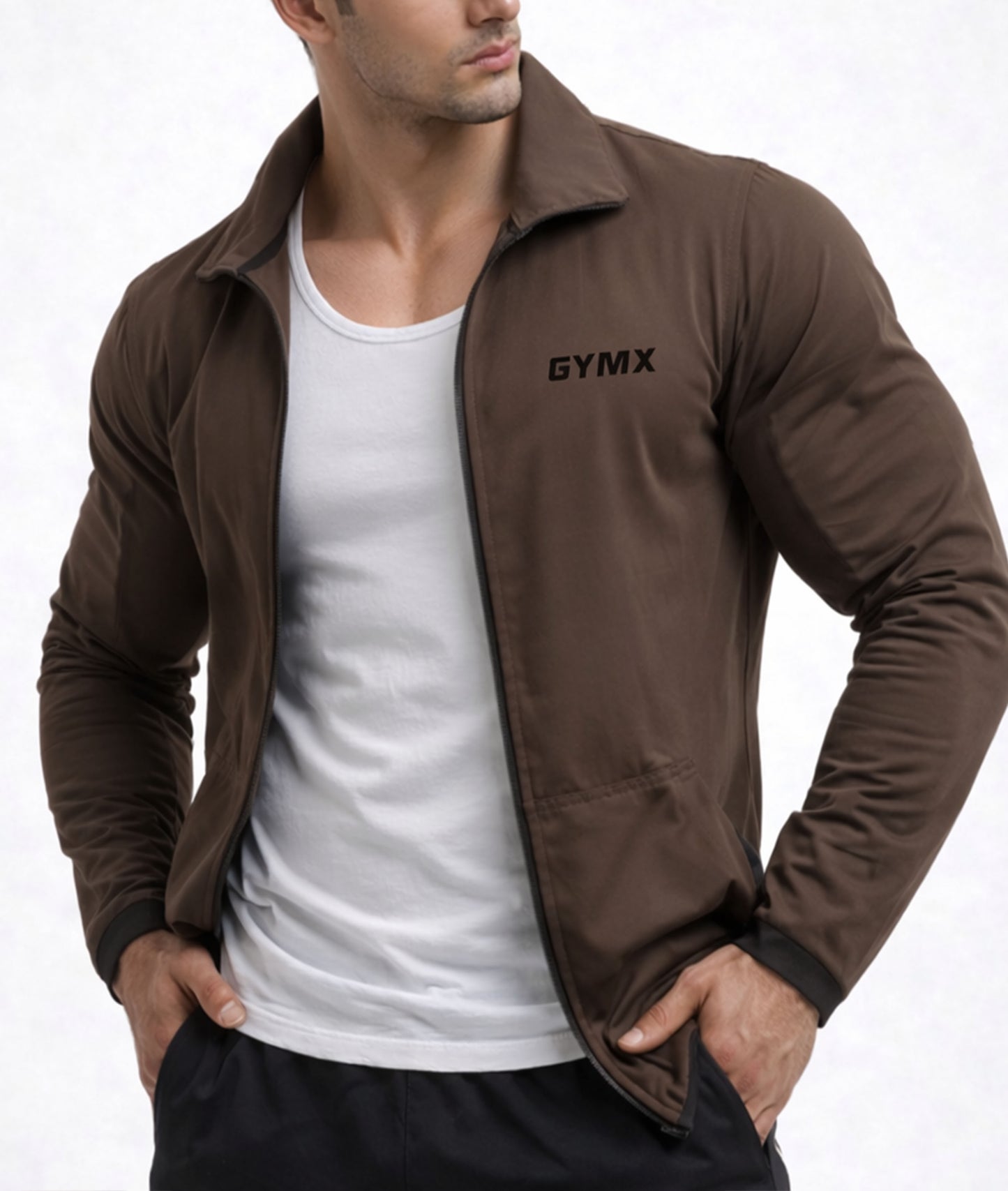 Metallic Brown Summer Jacket