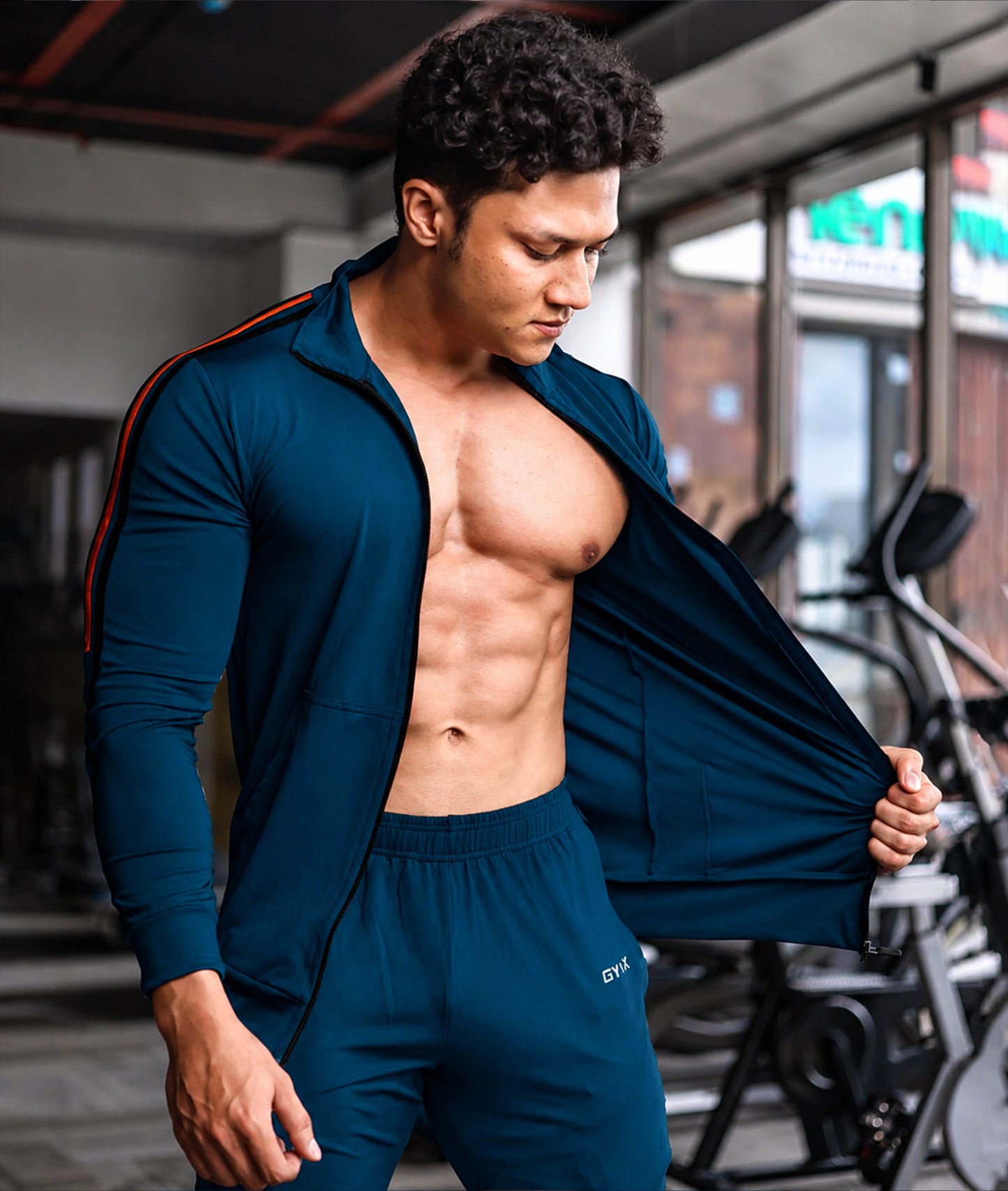 Genesis GymX Summer Jacket: British Racing Blue