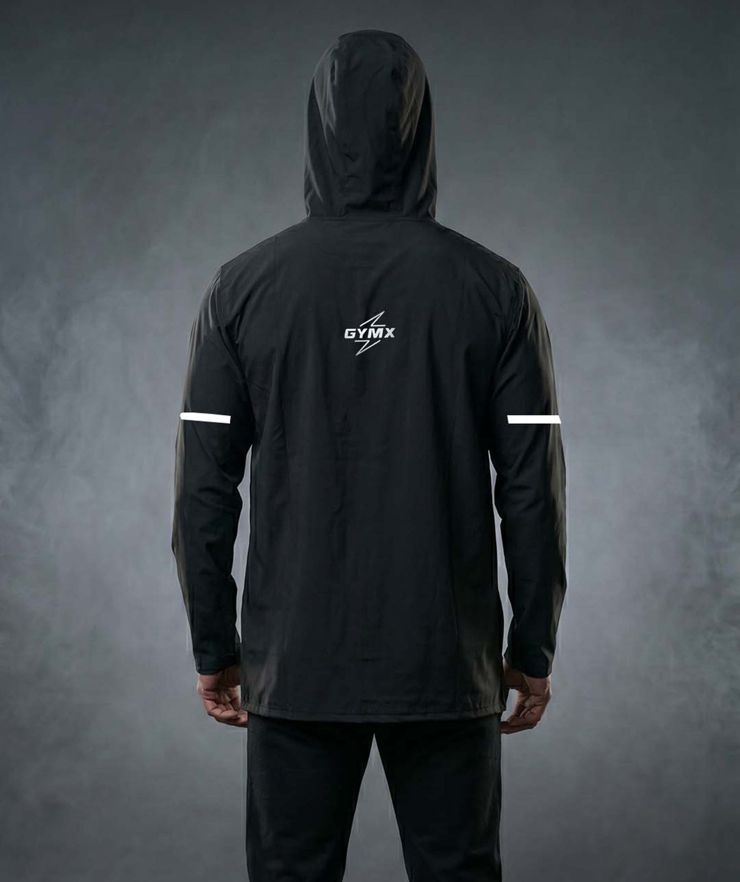 Phantom Monsoon Rain Jacket- Storm Black(with rainproof phone pockets)