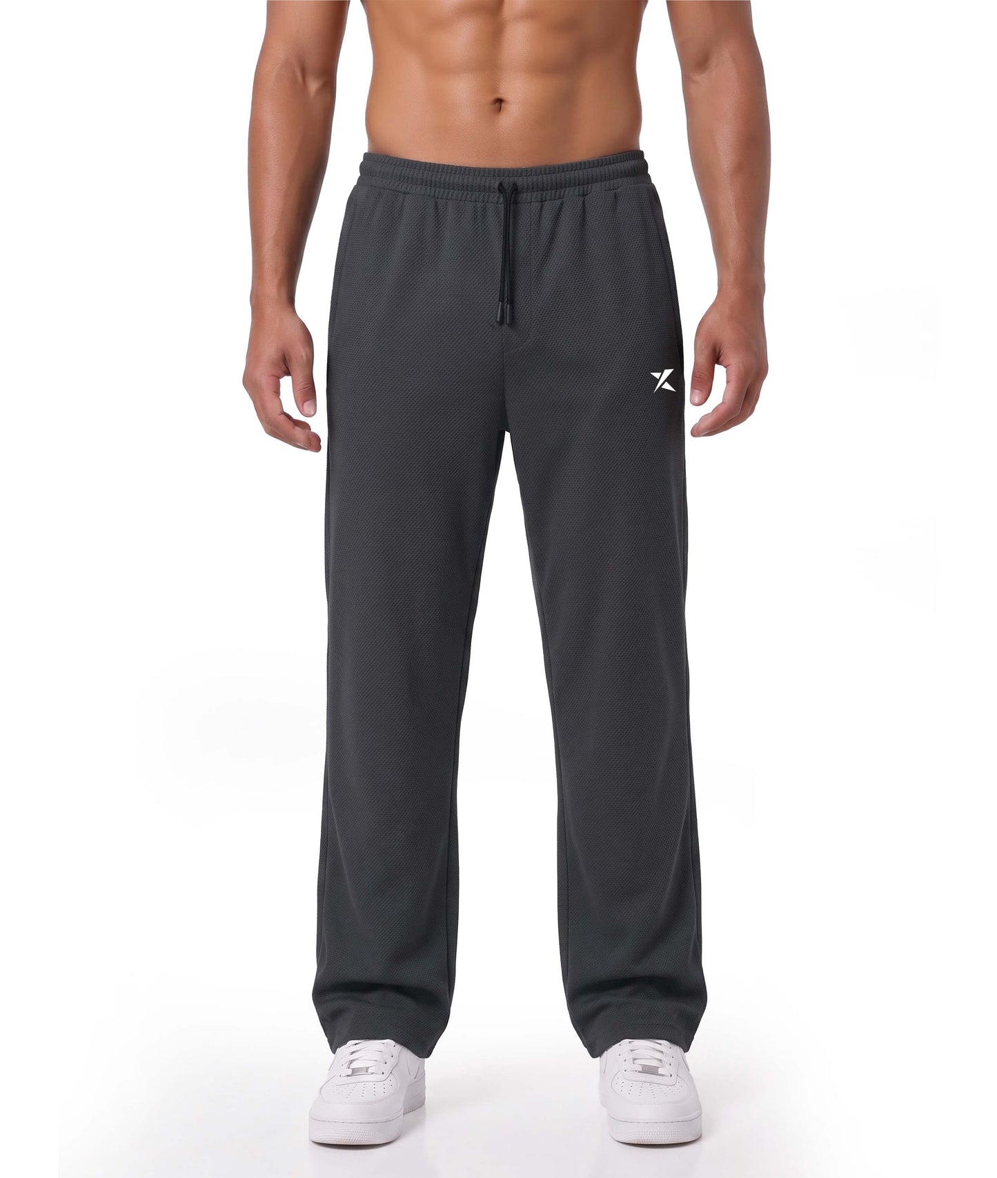 Axis Straight Fit Bottoms- Grey