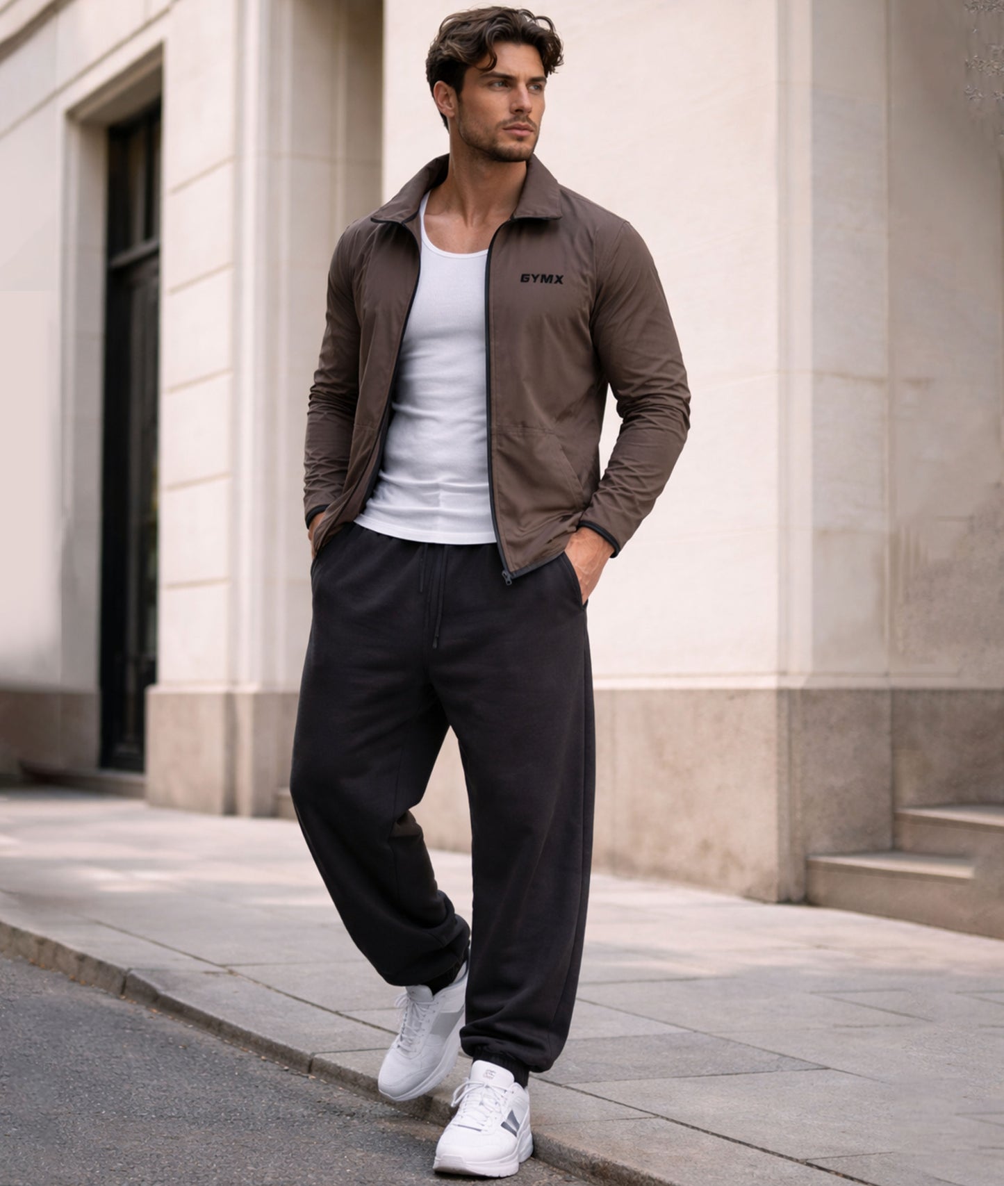 Metallic Brown Summer Jacket