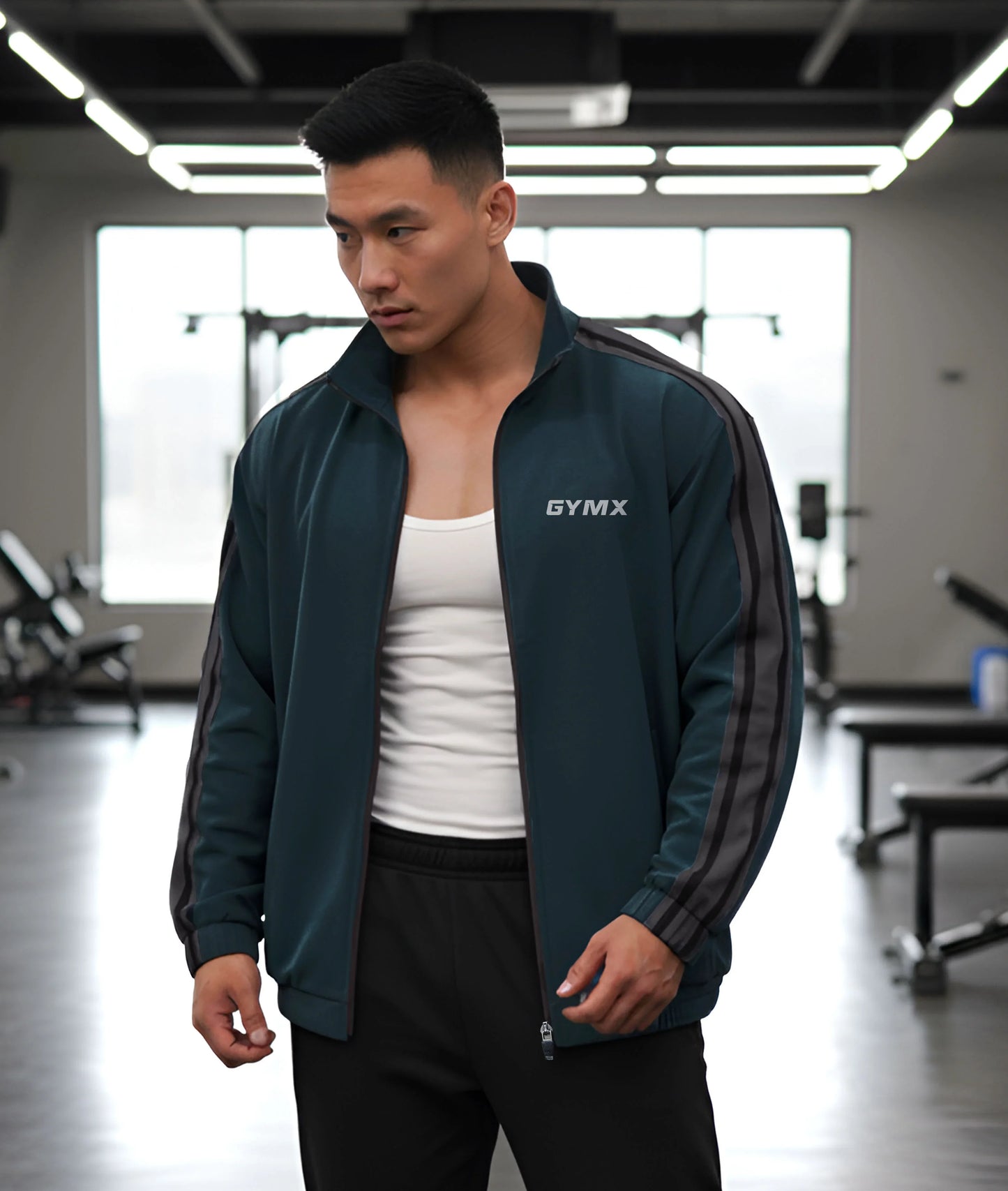 Zenith Oversized Jacket: Airforce