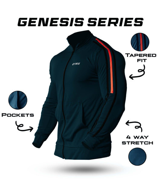 Genesis GymX Jacket: British Racing Blue