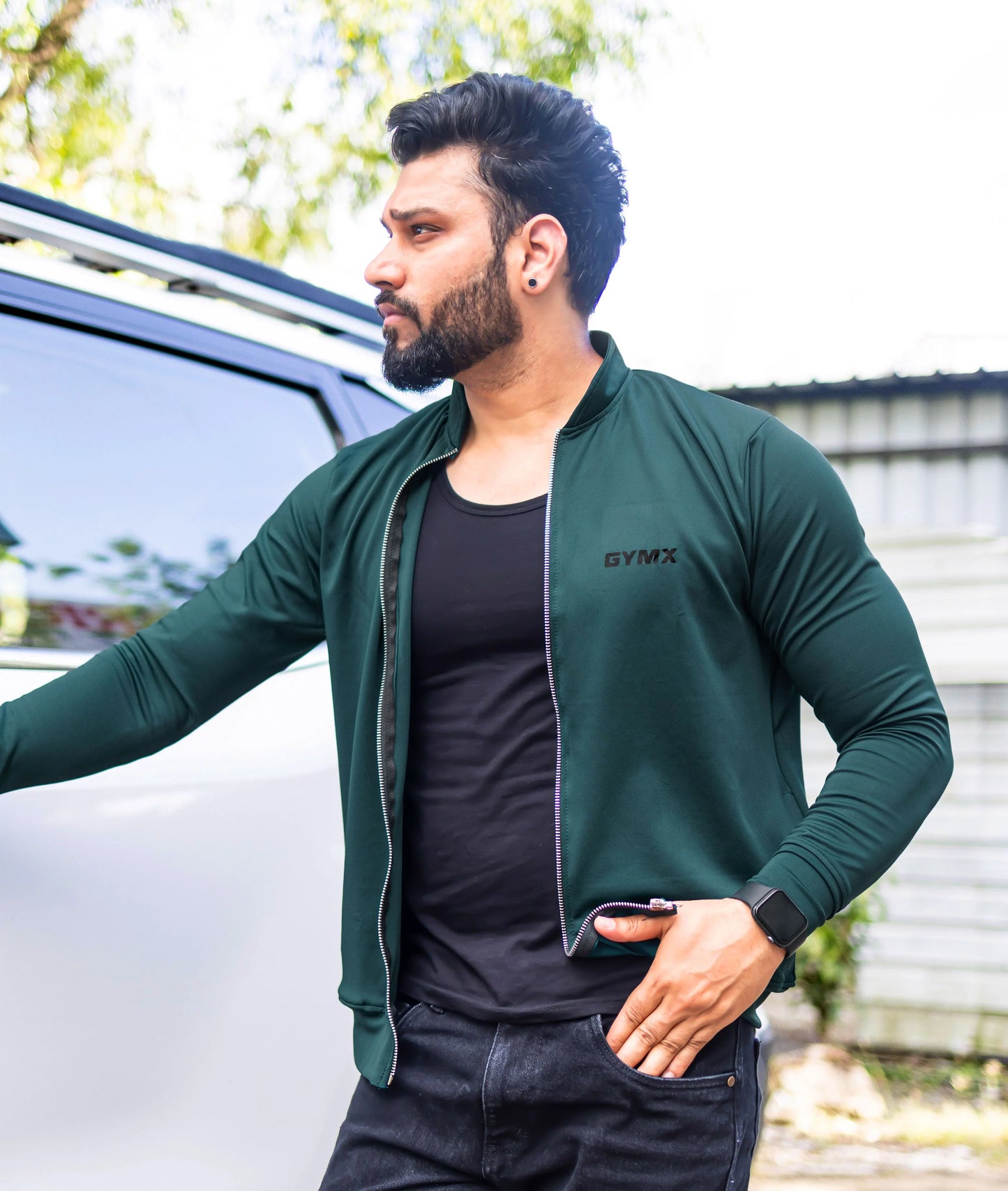 Bomber Jacket: Marvel Green