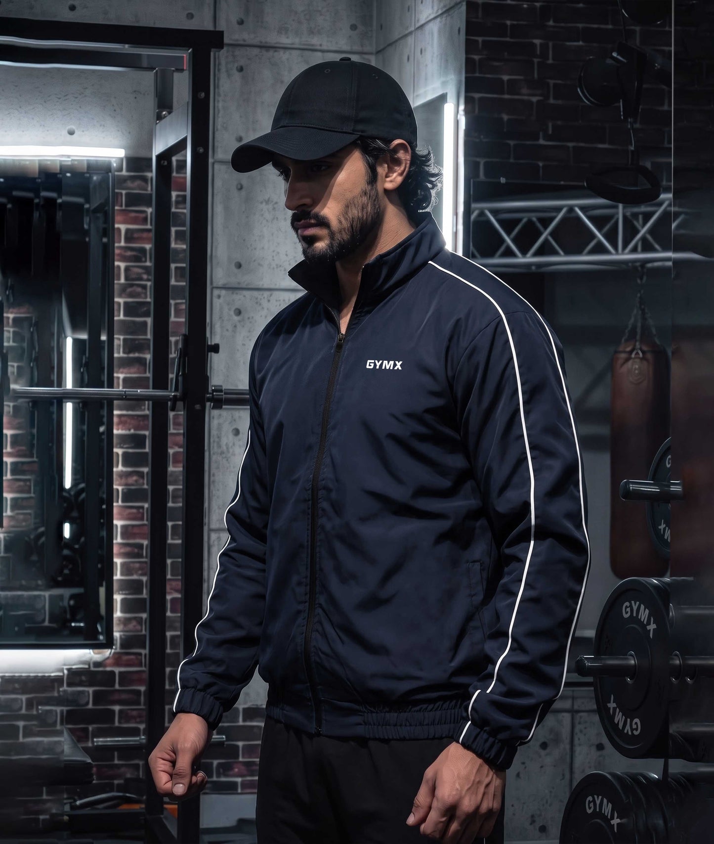 Viper Windcheater GymX Jacket: Indigo Blue
