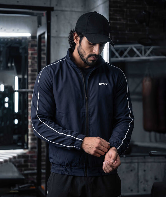 Viper Windcheater GymX Jacket: Indigo Blue