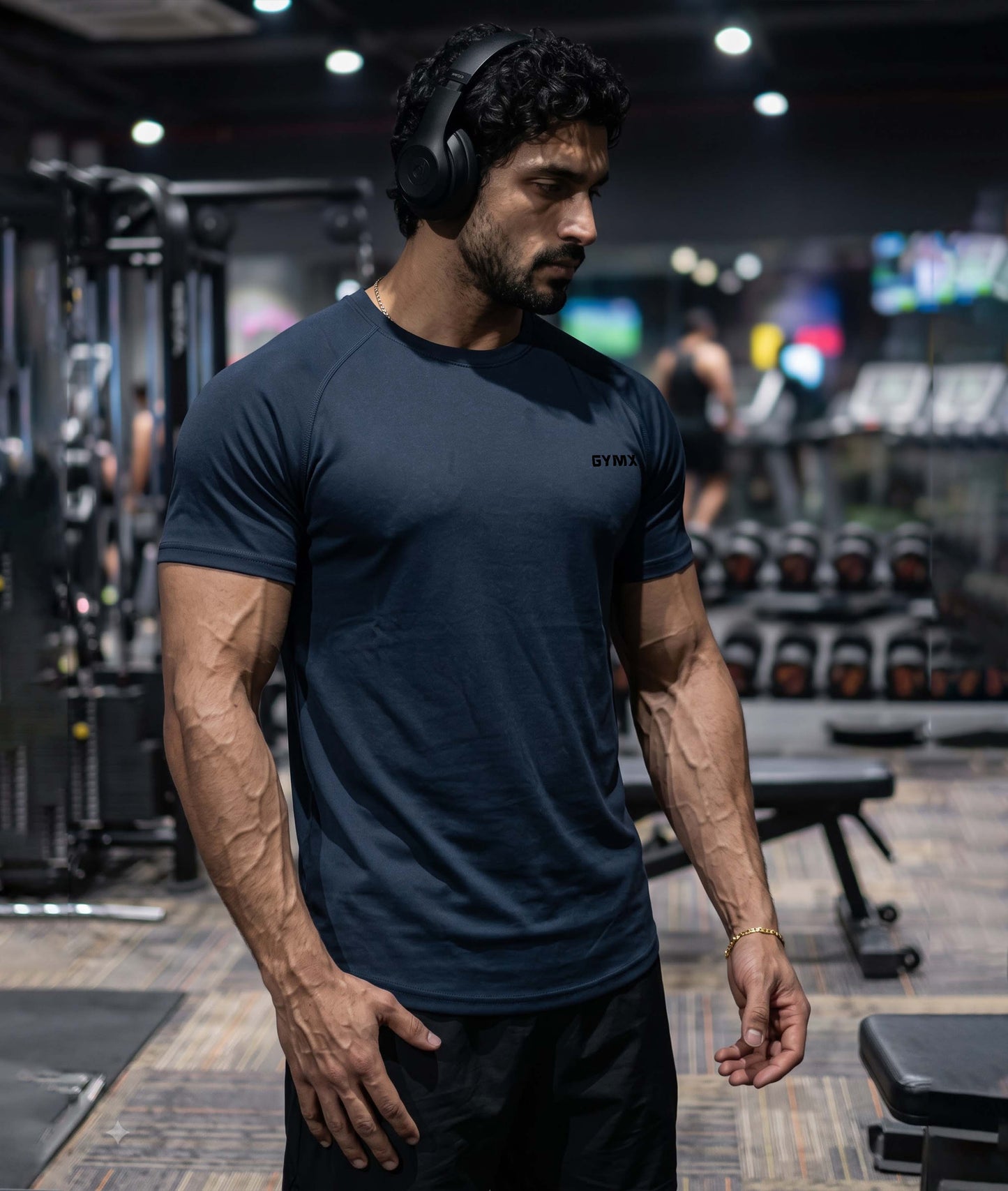 Storm Blue Elite Flex Tee