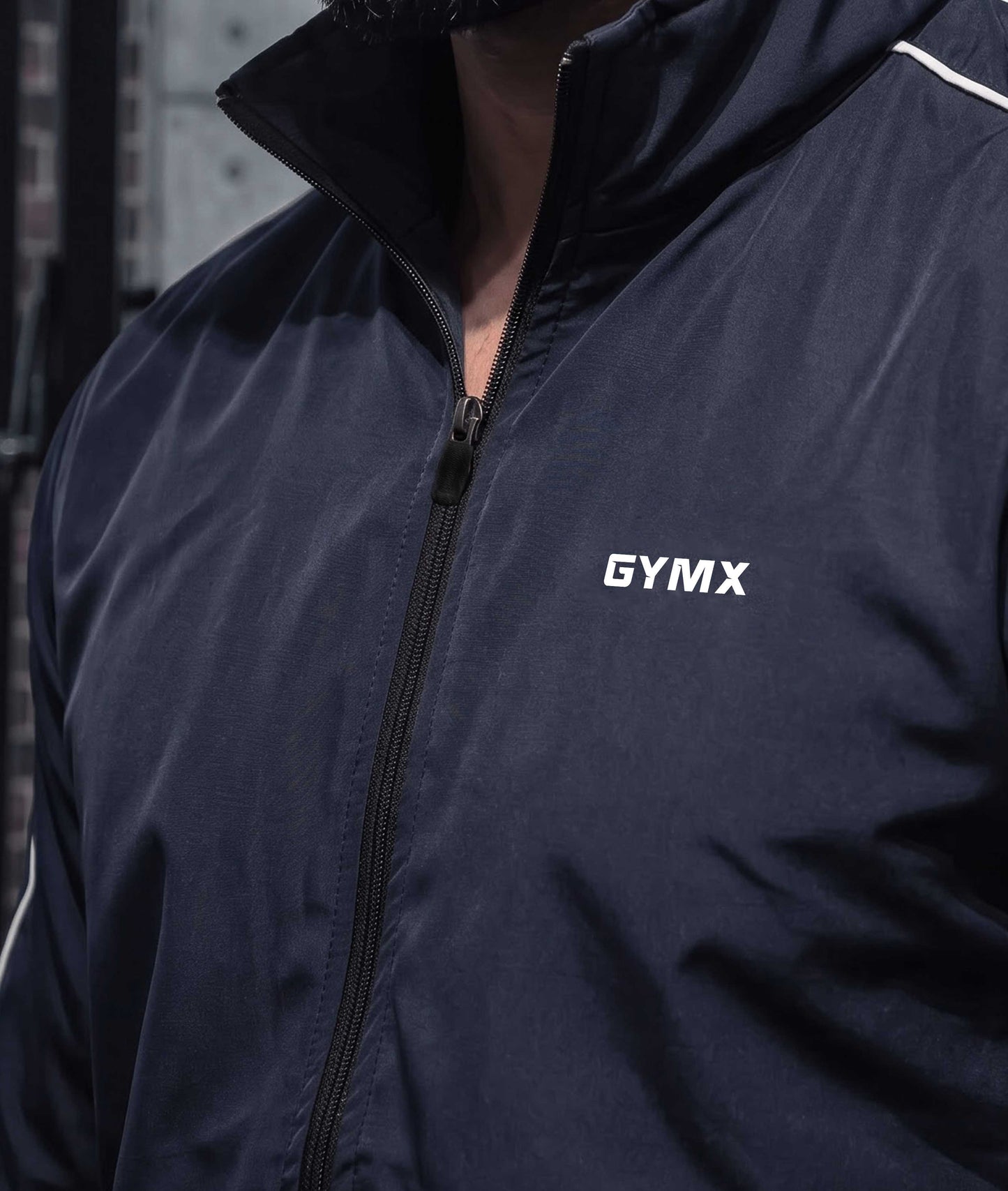 Viper Windcheater GymX Jacket: Indigo Blue
