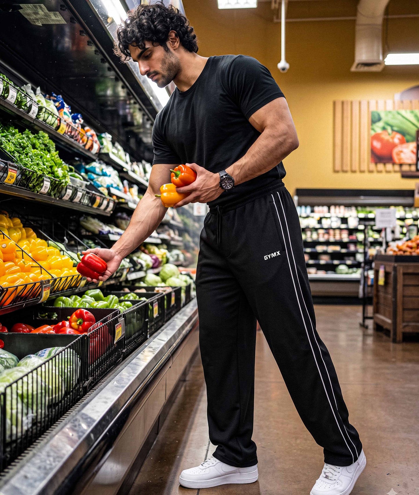 Korean Oversized Pro Joggers- Black Knight