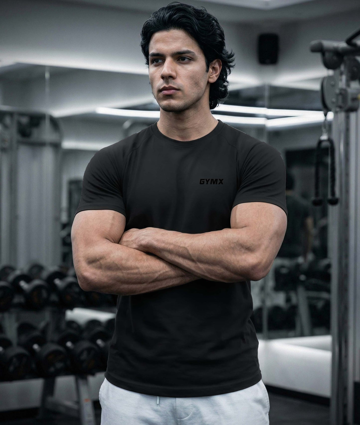 Onyx Grey Elite Flex Tee