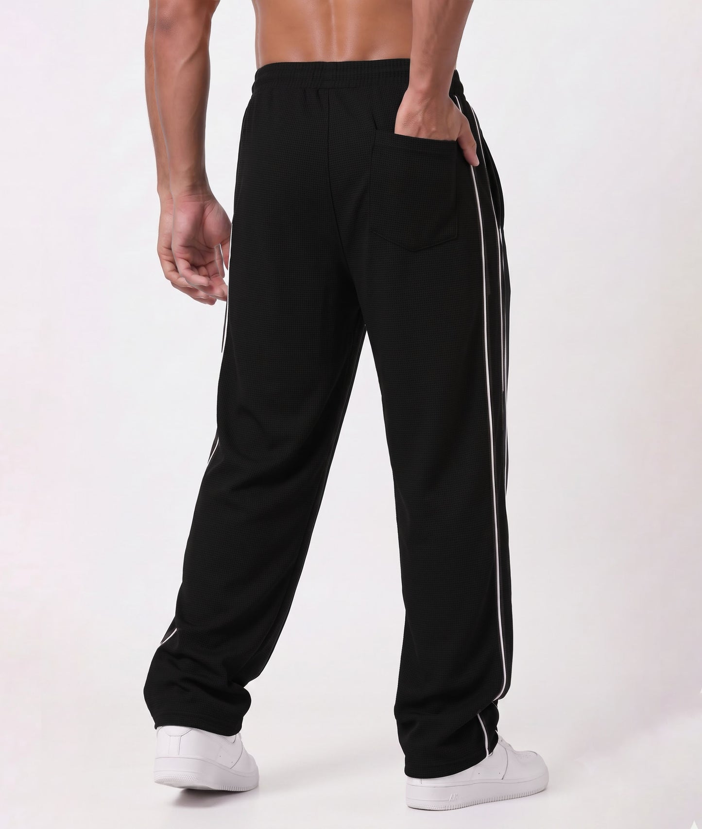 Korean Oversized Pro Joggers- Black Knight