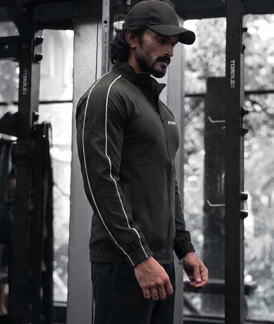 Viper Windcheater GymX Jacket: Wicked Black