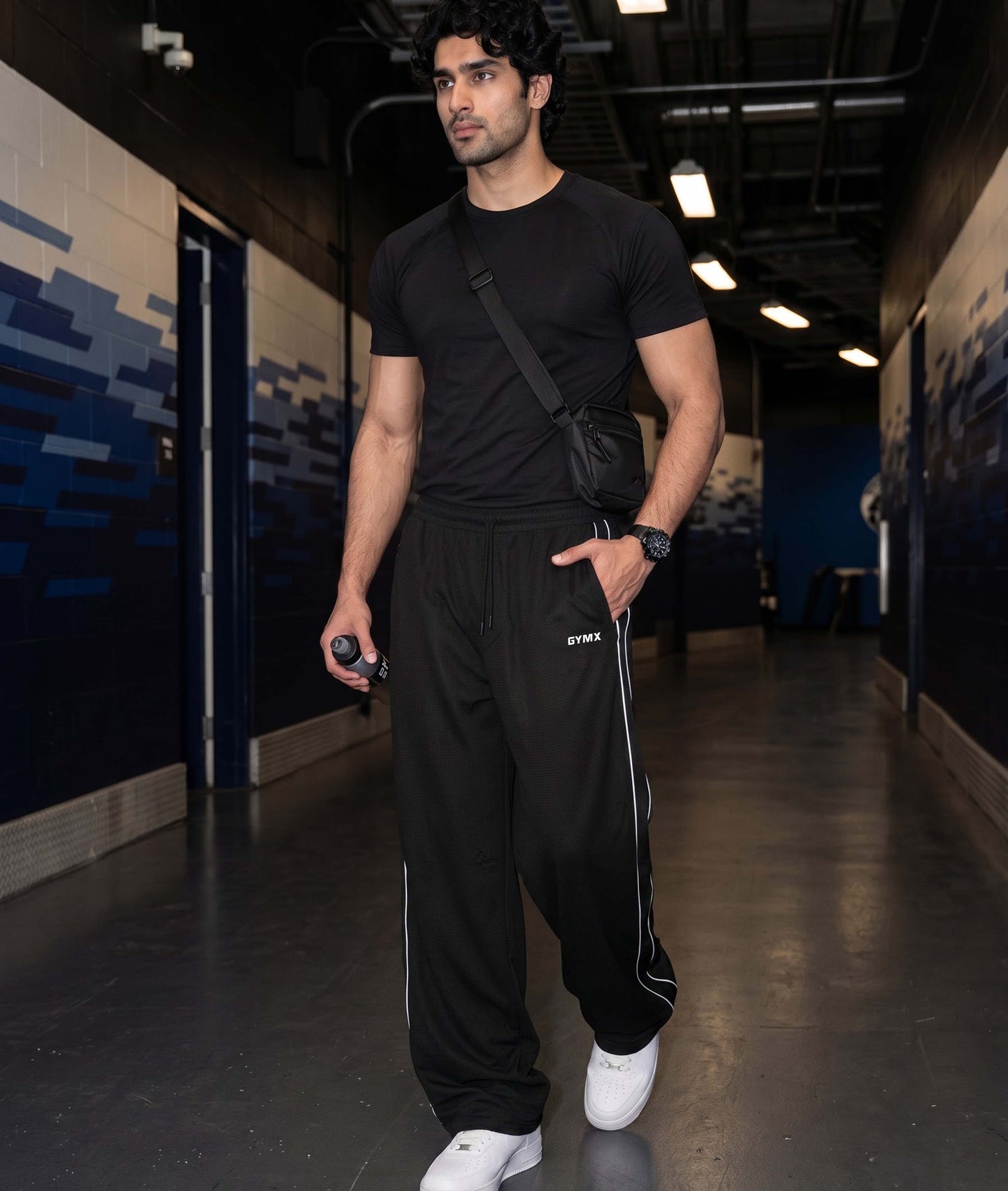 Korean Oversized Pro Joggers- Black Knight