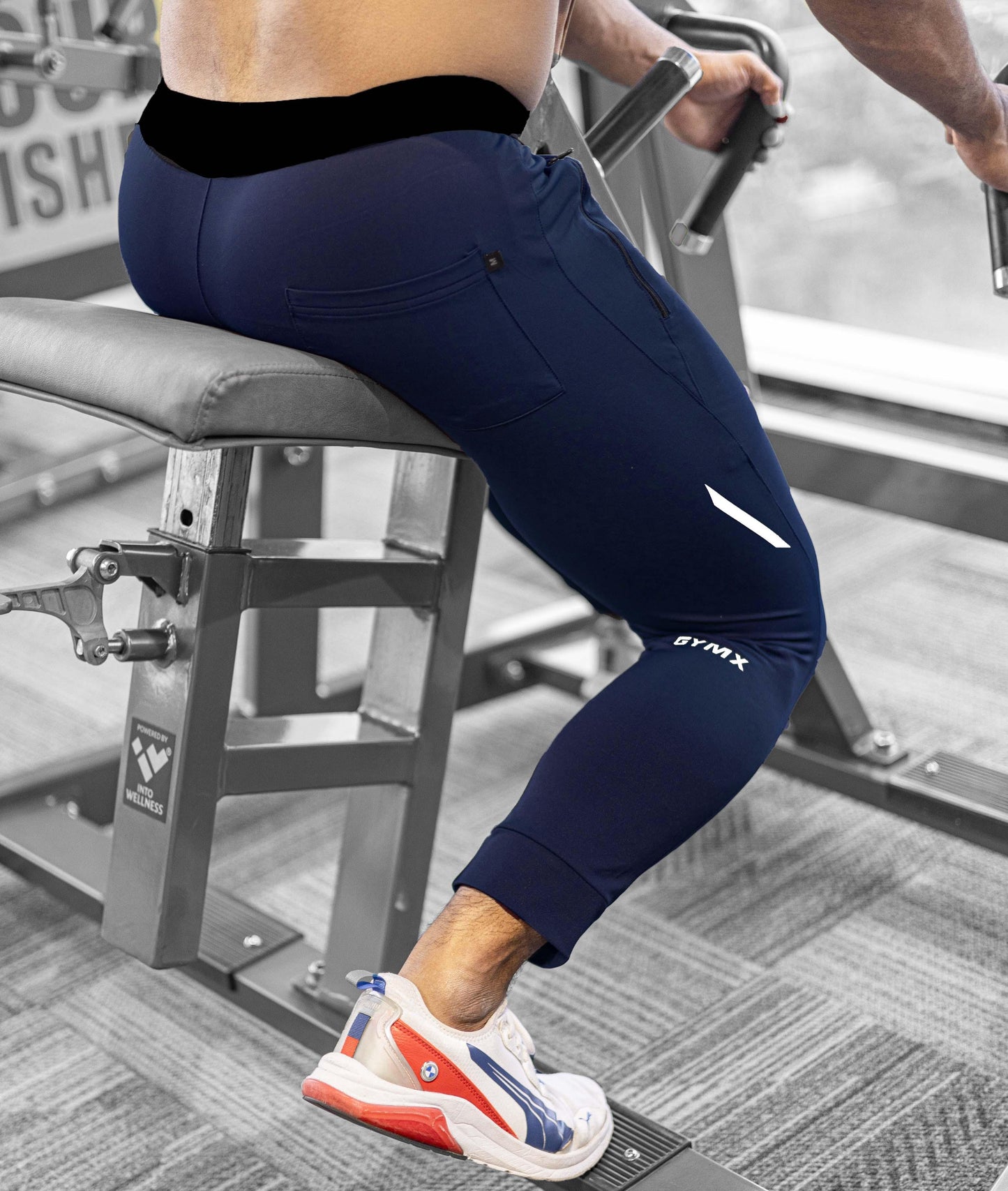 101 Perfection GymX Joggers: Navy Blue - GymX