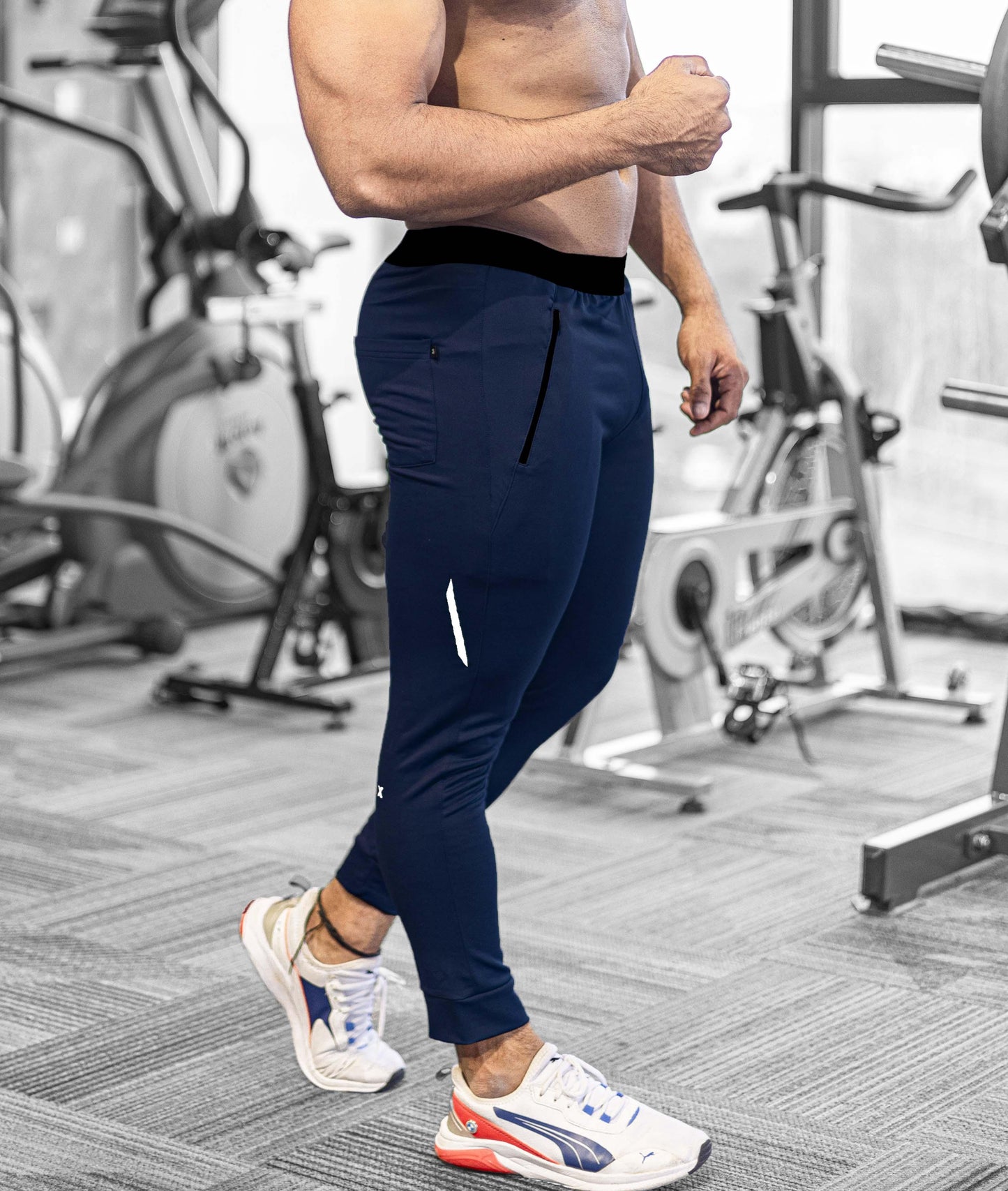 101 Perfection GymX Joggers: Navy Blue - GymX
