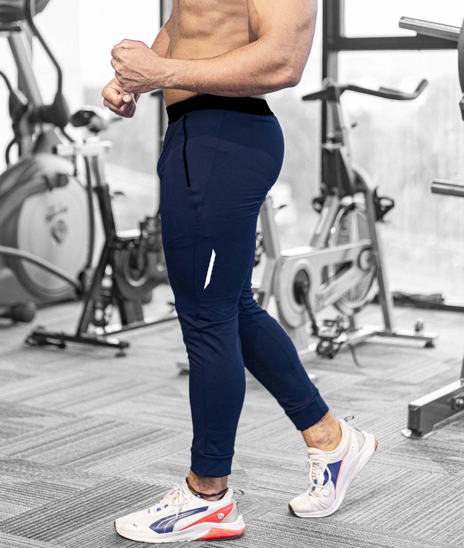101 Perfection GymX Joggers: Navy Blue - GymX
