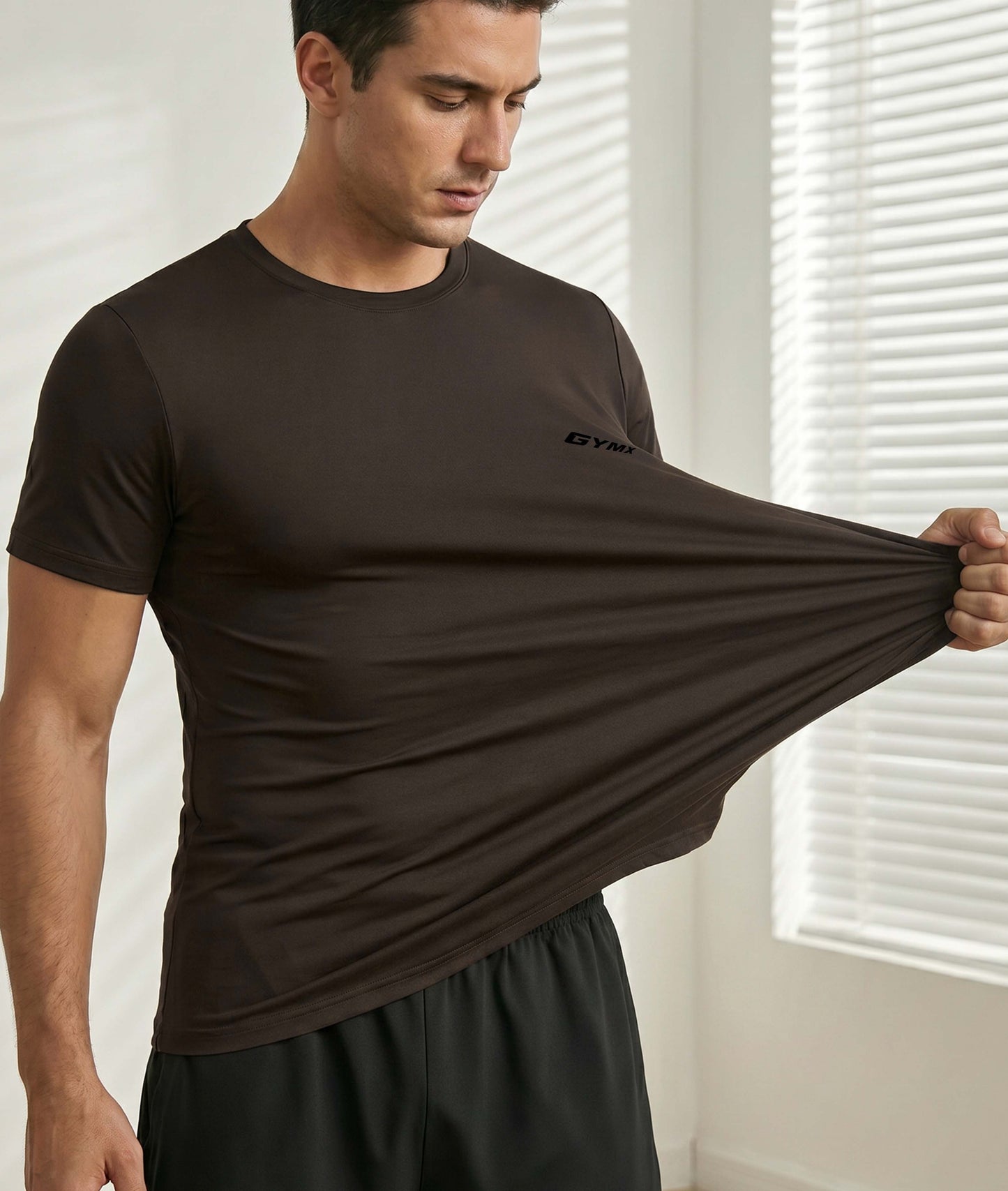 Earth Brown Elite Flex Tee