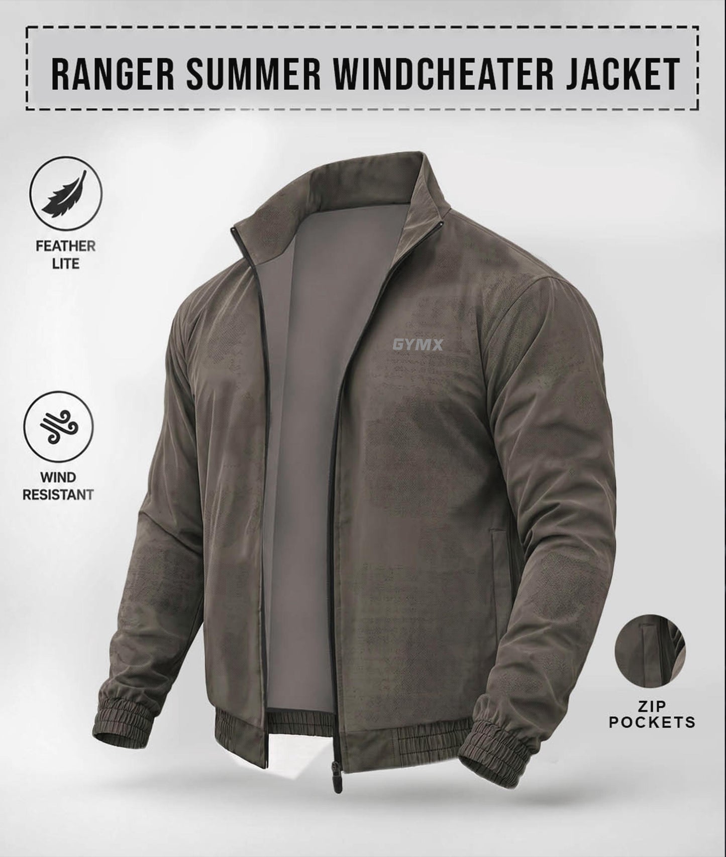 Ranger Summer Windcheater Jacket: Desert Sand