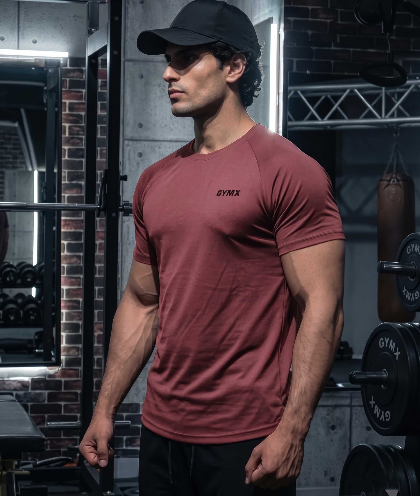 Deep Wine Elite Flex Tee