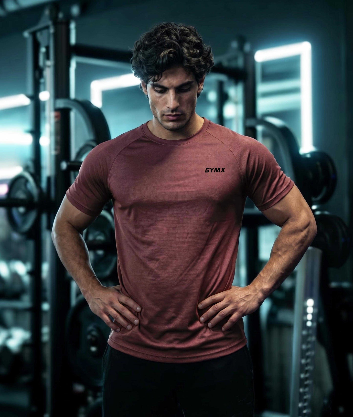 Deep Wine Elite Flex Tee
