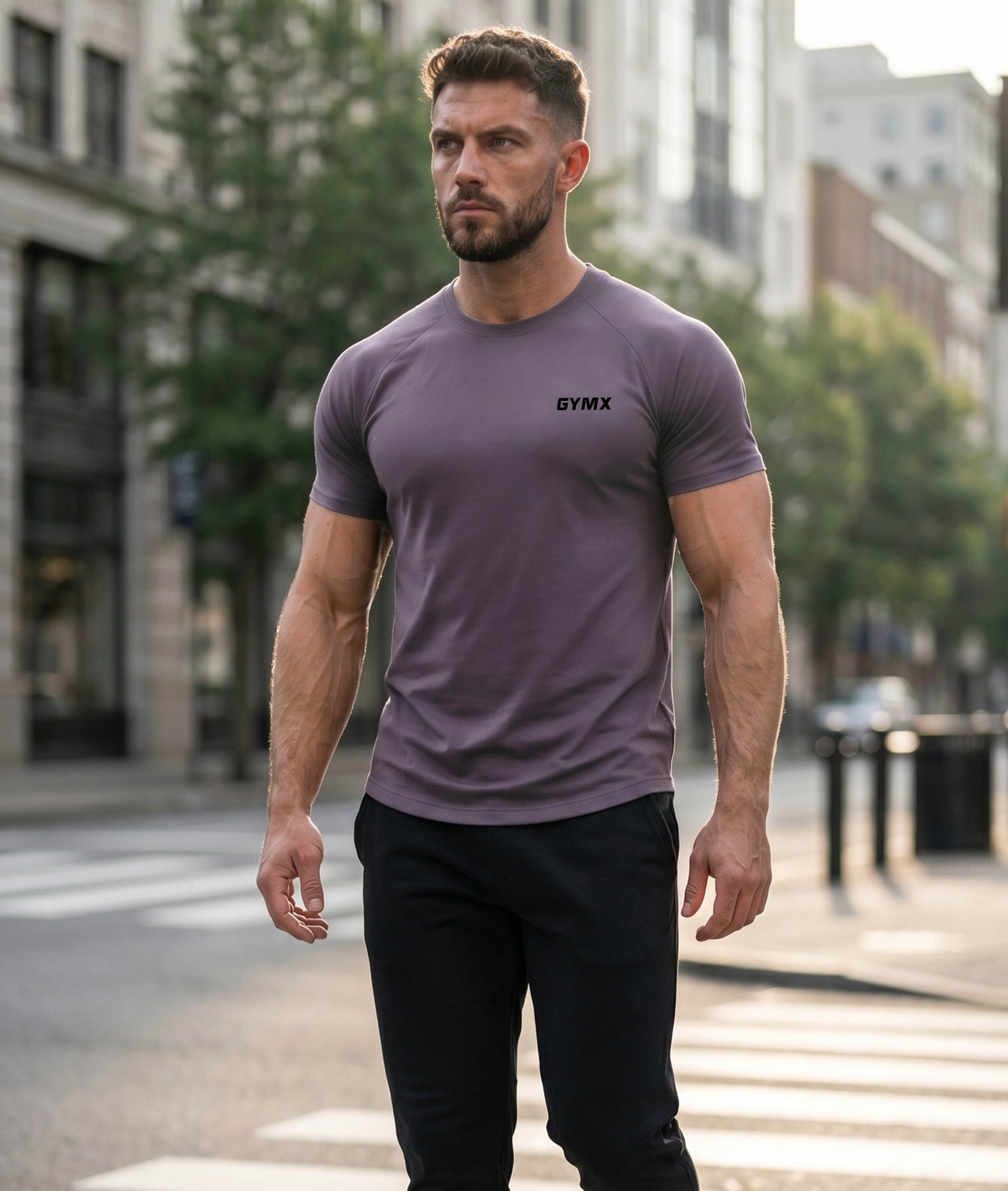 Shadow Plum Elite Flex Tee