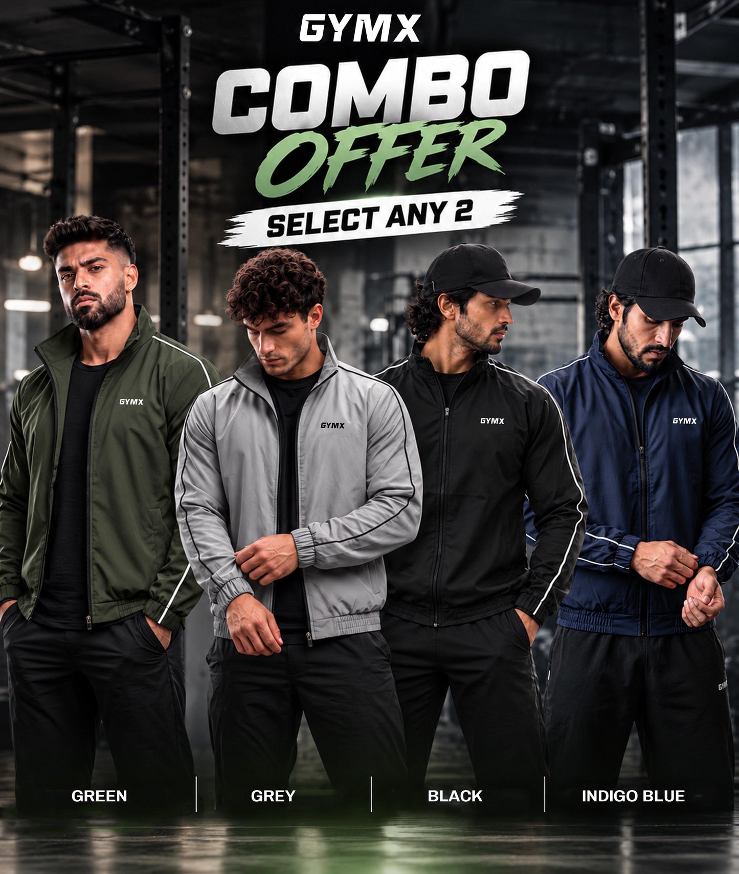 Combo Offer: Viper Windcheater Jacket: Select Any 2
