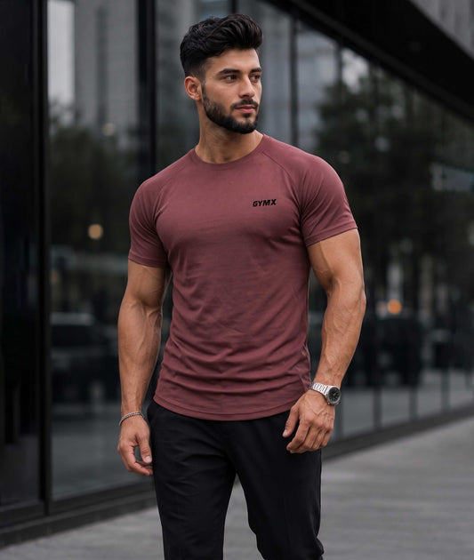 Deep Wine Elite Flex Tee
