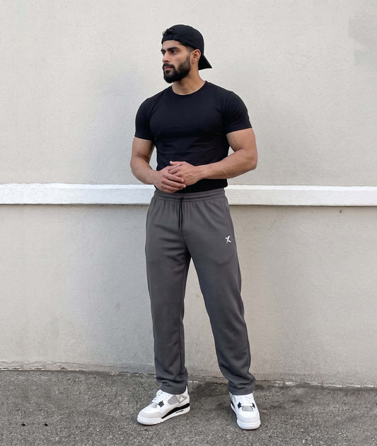 Axis Straight Fit Bottoms- Grey
