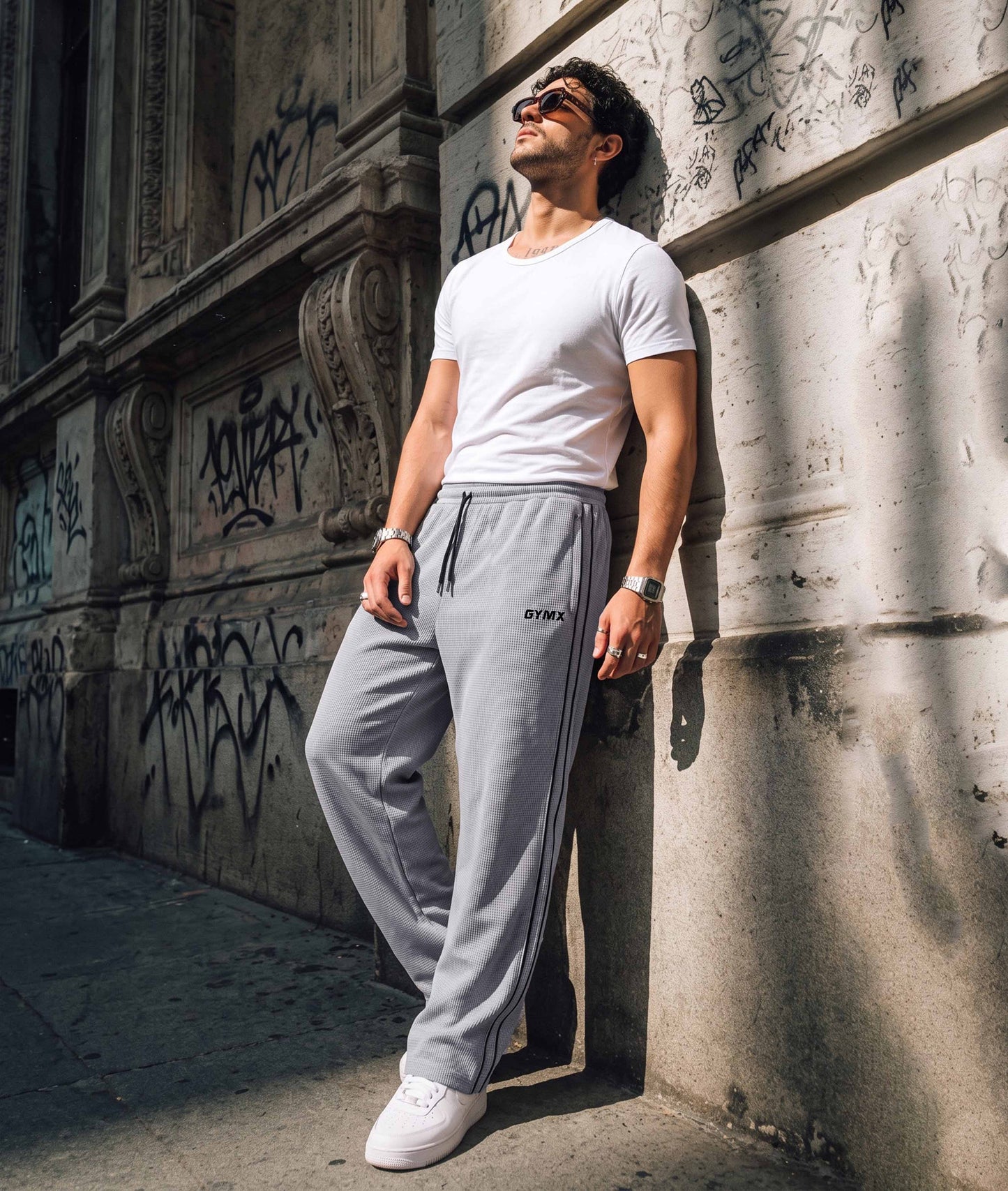 Korean Oversized Pro Joggers- Grey