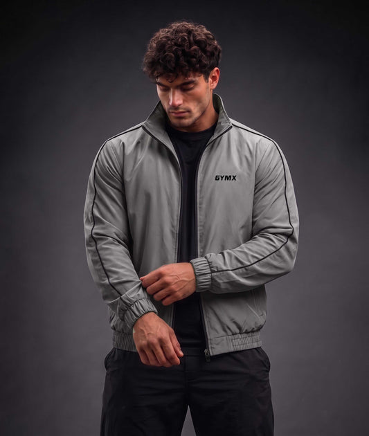 Viper Windcheater GymX Jacket: Aspire Grey