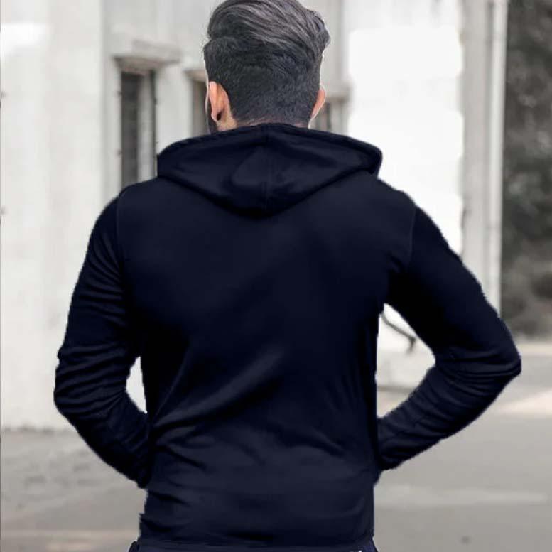 GymX Alpine Plain Blue Hoodie - Sale - GymX