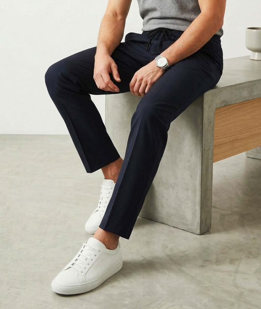 Work Play Pants: Navy Blue