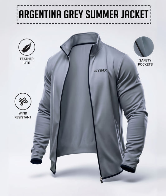 Argentina Grey Summer Jacket