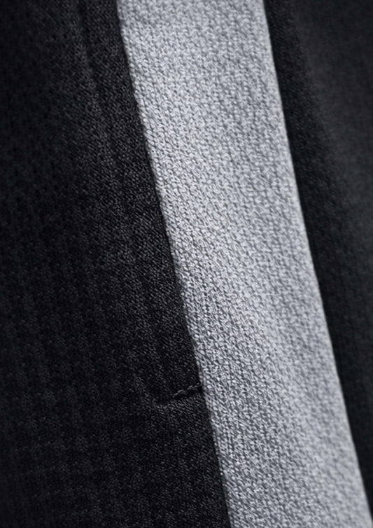 Korean Relaxed Fit GymX Joggers – Black