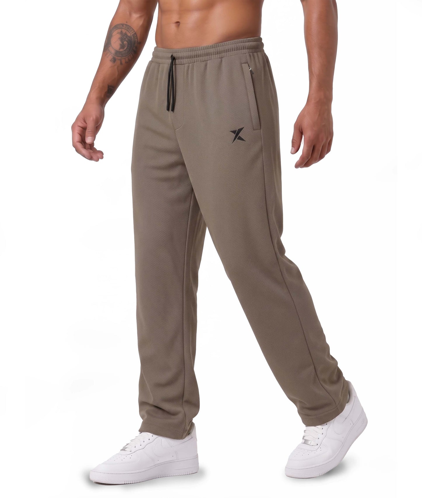 Axis Straight Fit Bottoms- Coffee Brown