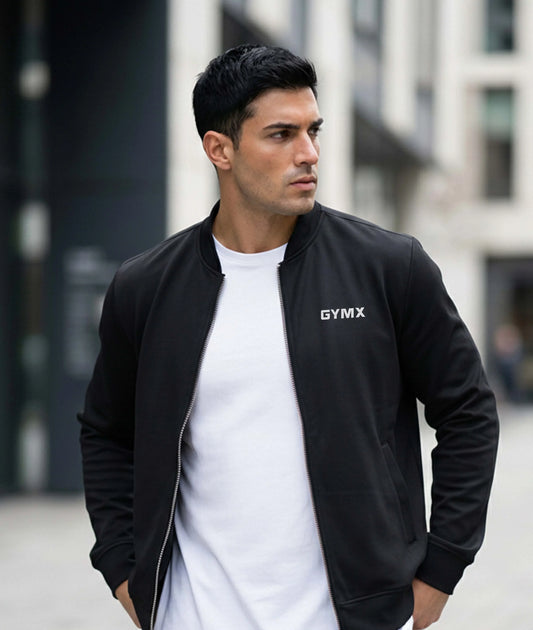 Bomber Jacket: Hunk Black