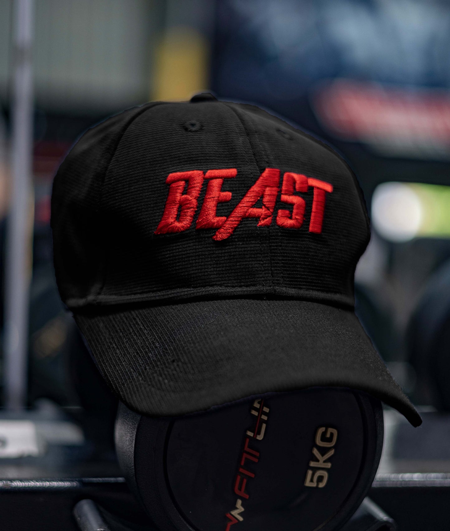 Beast GymX Sports Head Caps: Black (Adjustable Strap)