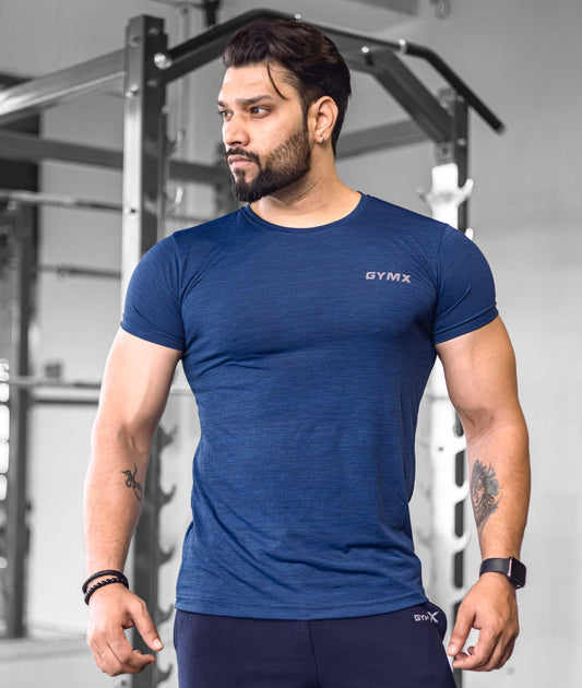 Strike GymX Tee: Blue - sale
